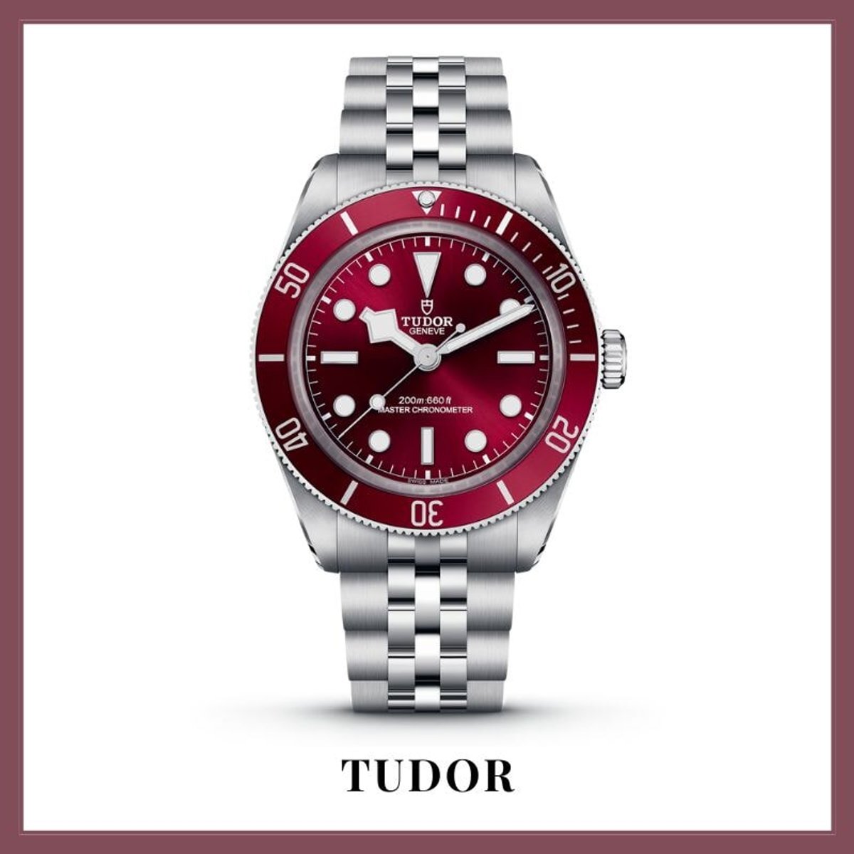 【だから欲しい、この時計】バーガンディ色のチューダー。背中を押してくれる一本！