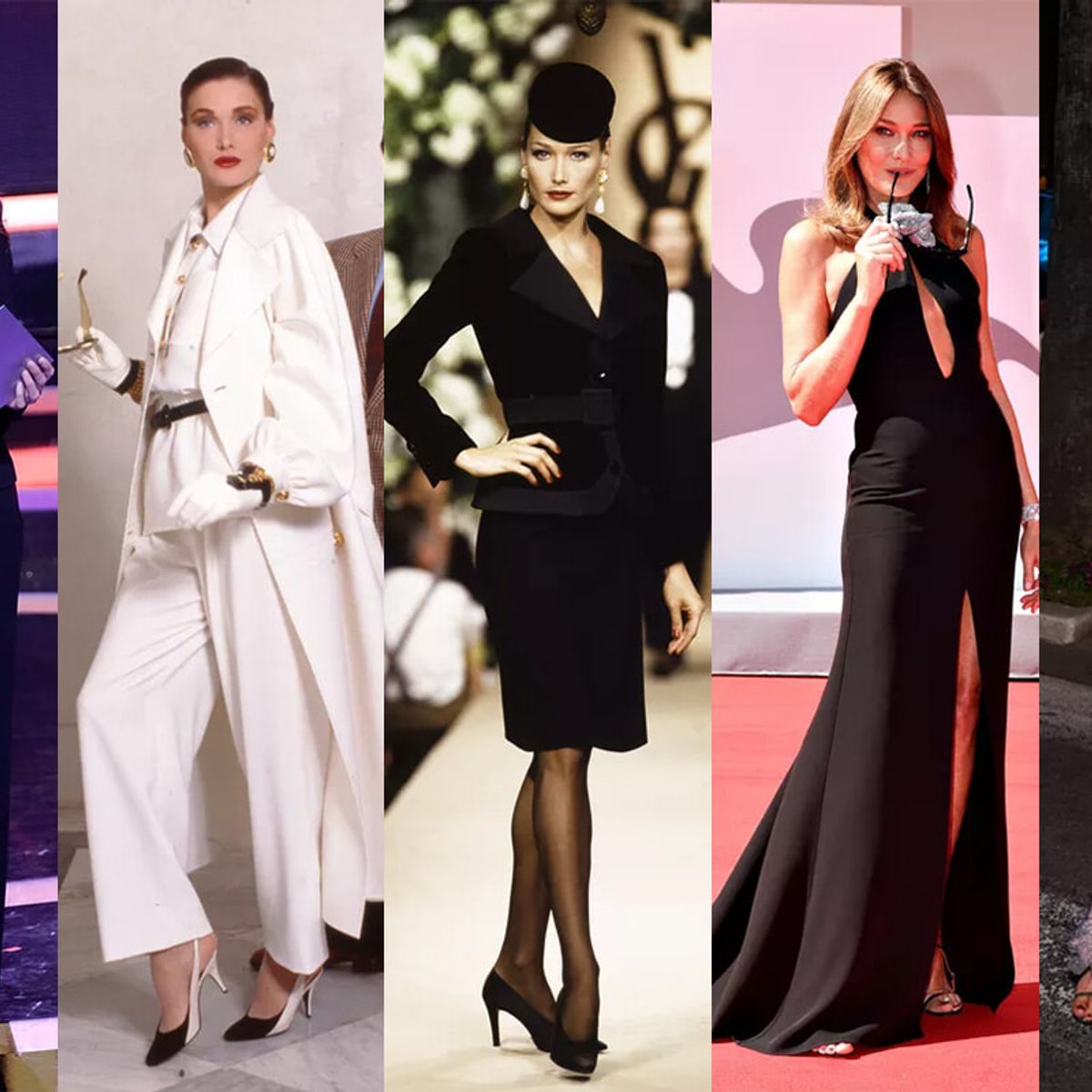 カーラ・ブルーニ、時代を超えて進化するスタイル変遷。