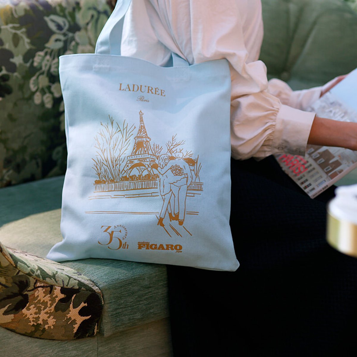 ラデュレ ✕ フィガロジャポン35周年、コラボトートバッグを5名様にプレゼント！