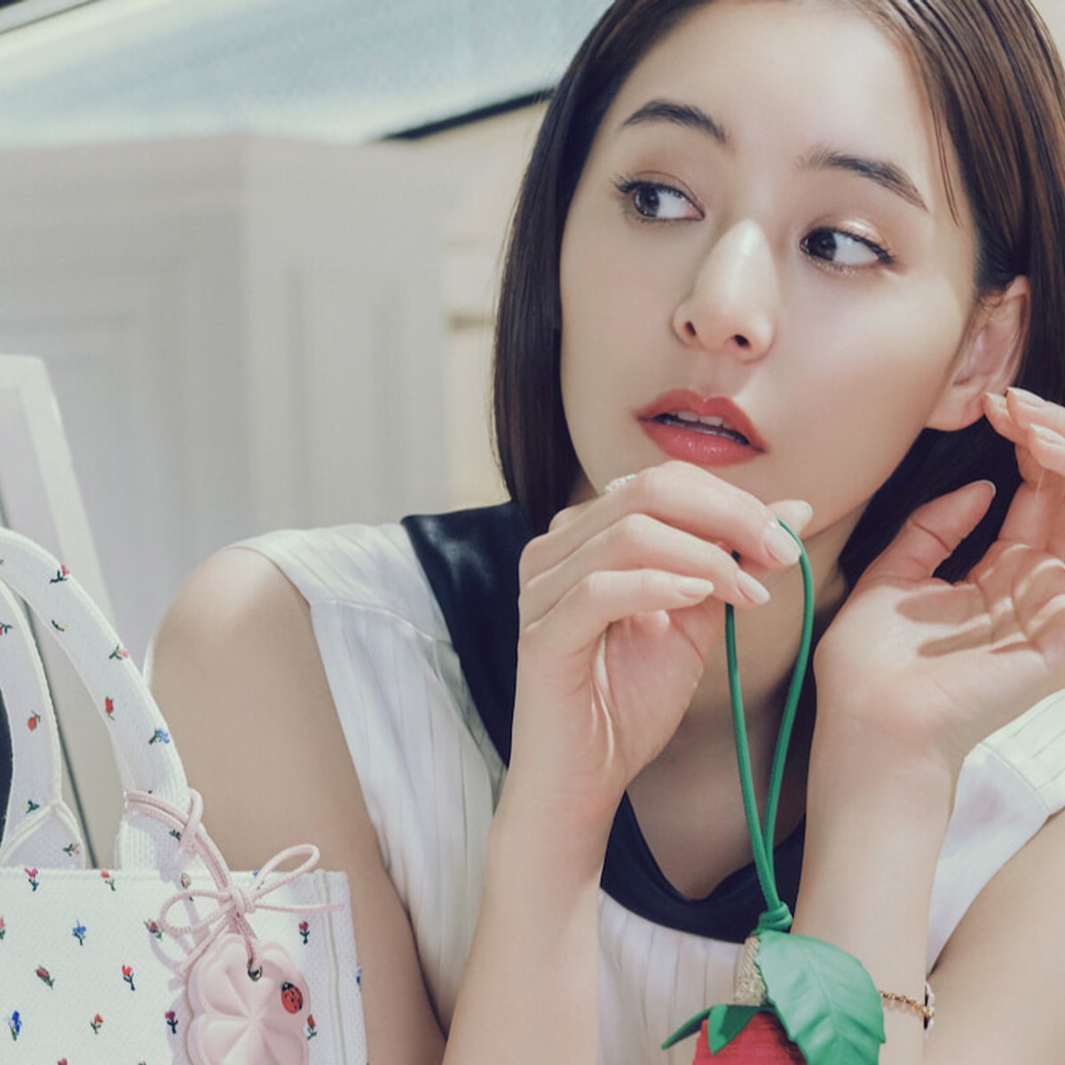 ディオールの新章スタート。新木優子が伊勢丹新宿店のポップアップを訪れる。