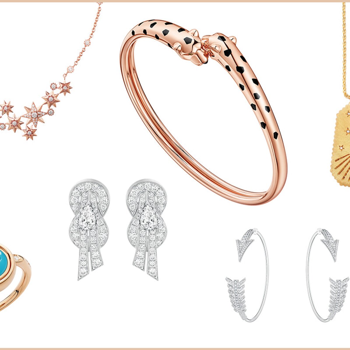 幸運を運ぶ、メゾンのお守りジュエリー。