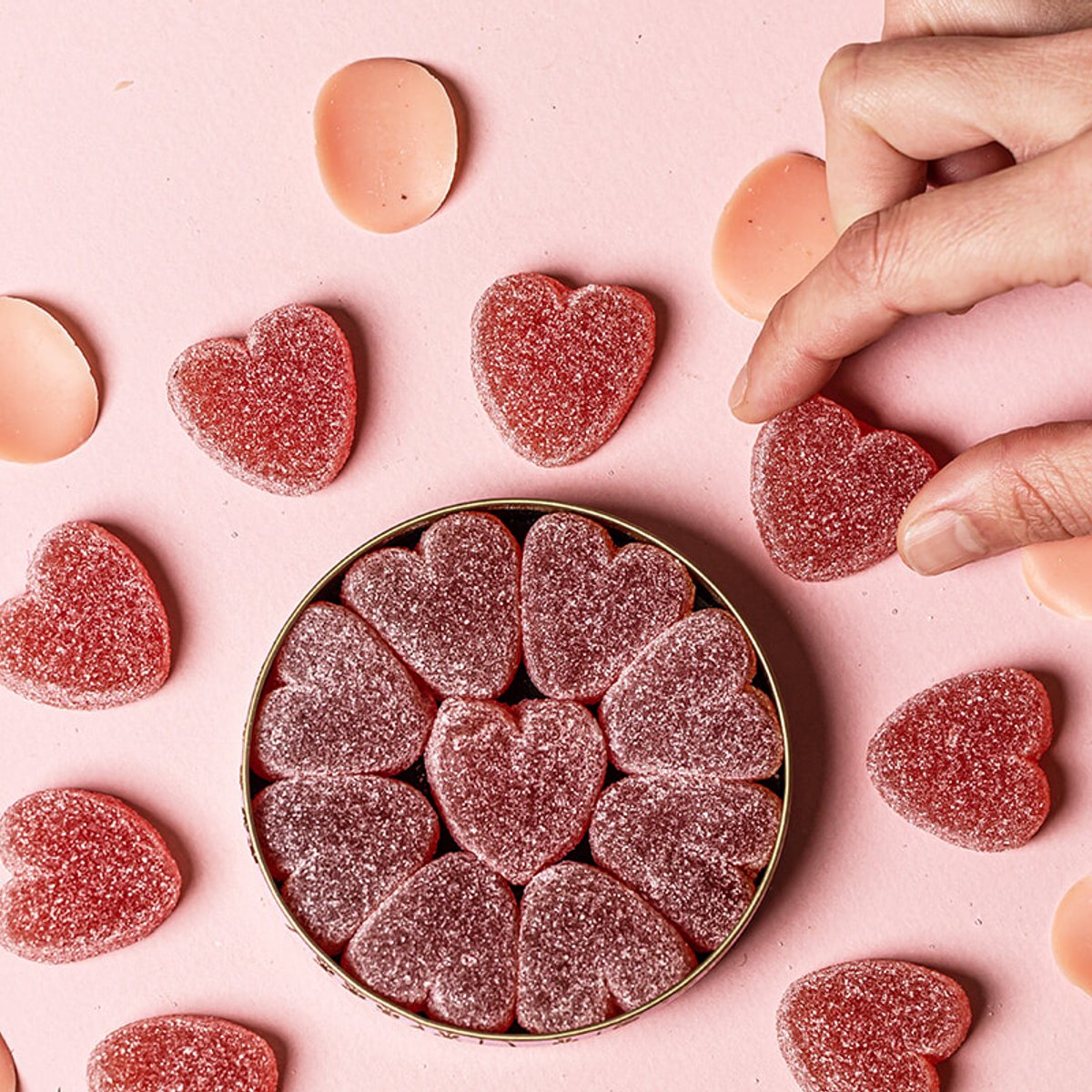 ボワシエのバレンタインデー、甘くておいしいハートの贈り物。