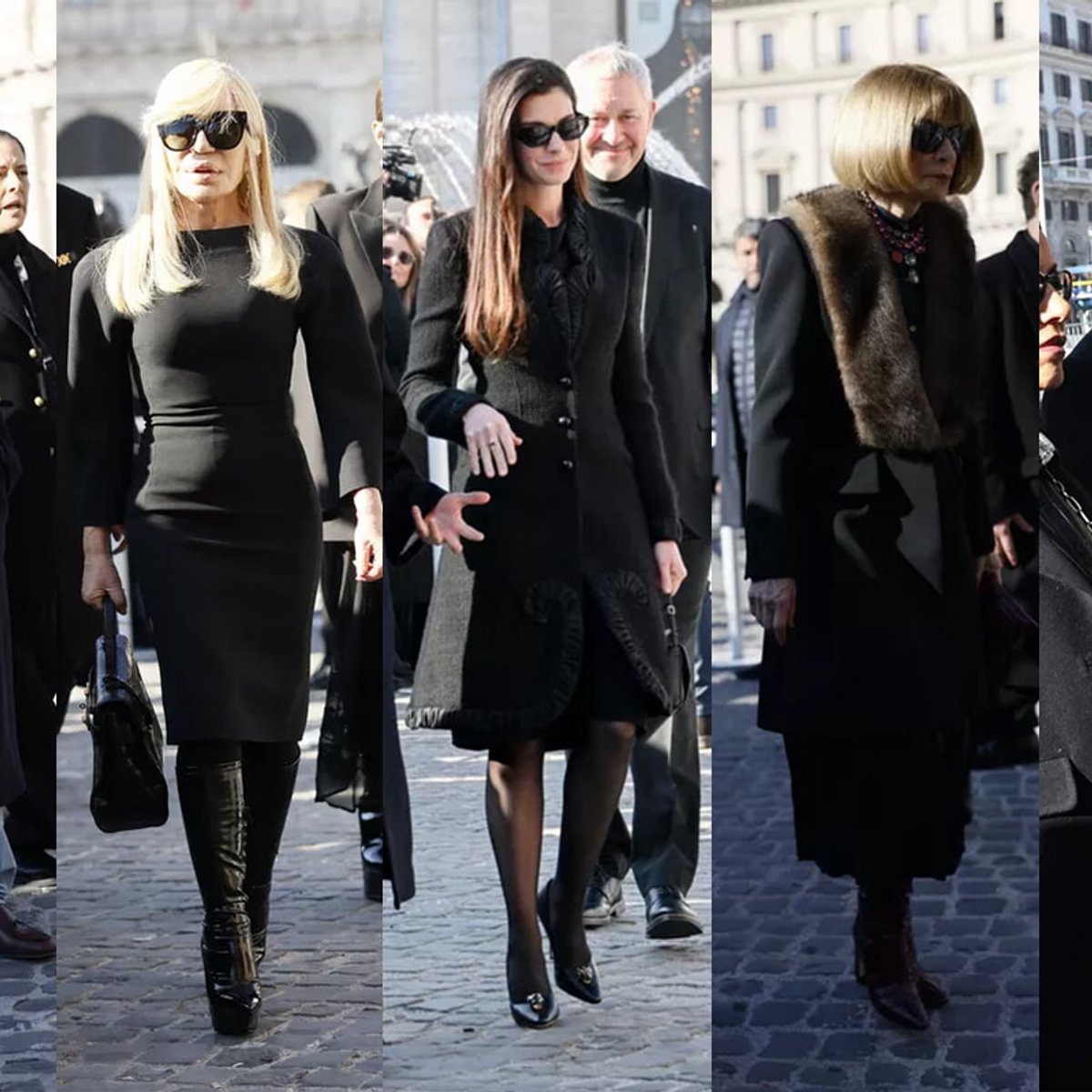 「最後の皇帝」ヴァレンティノの葬儀、ローマに集った俳優やデザイナー仲間たち。