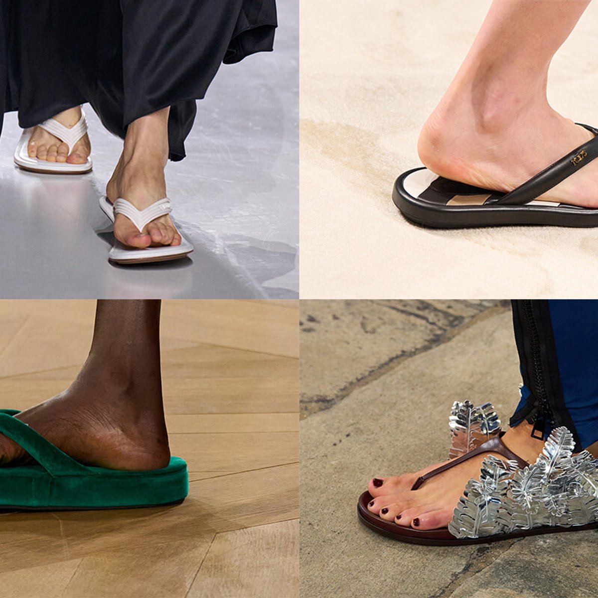 進化系ビーチサンダルに視線集中、抜け感は足元で作る！【2026春夏トレンドリポート vol.4】