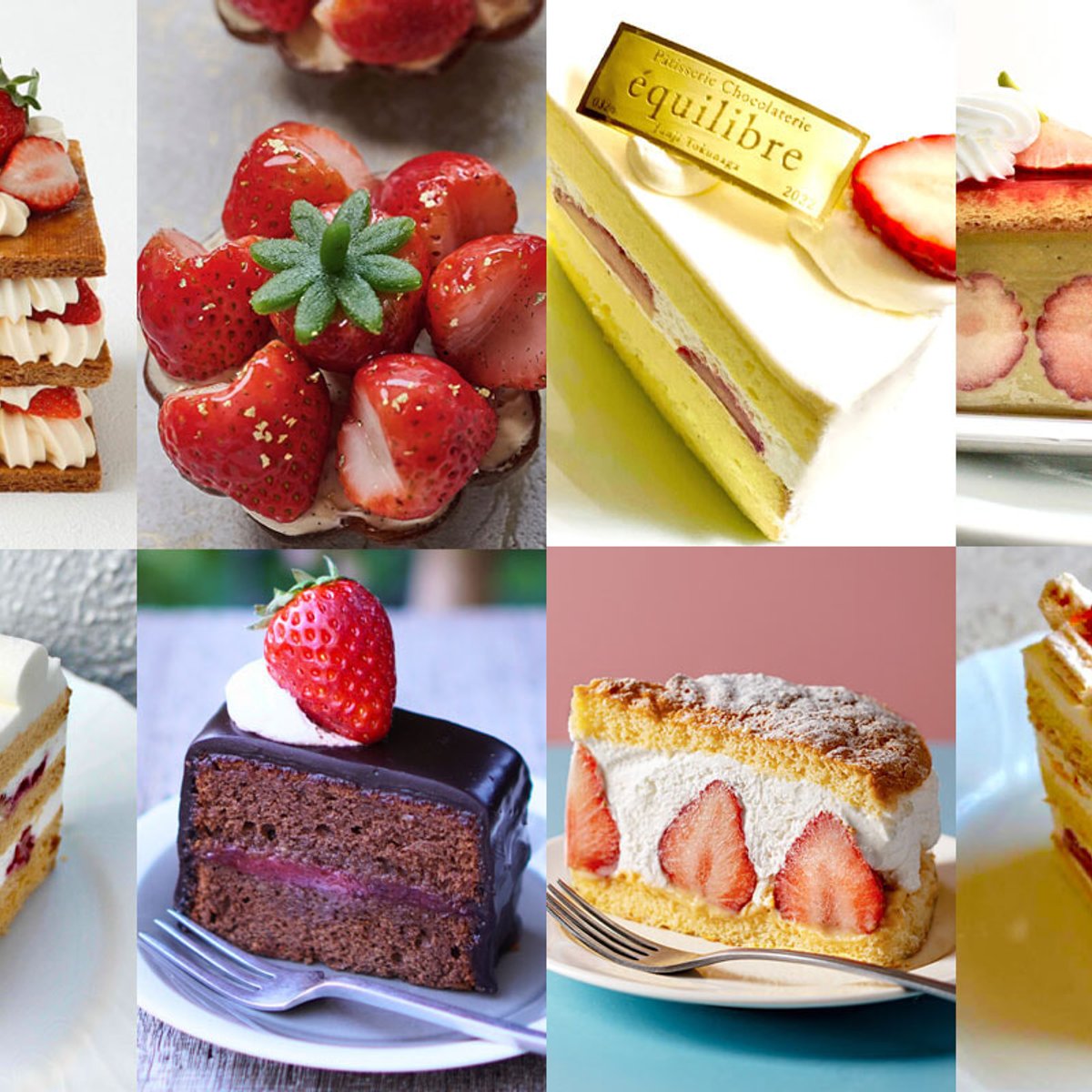 いまが旬！ 人気パティスリーが推す、可愛いイチゴケーキ8選。