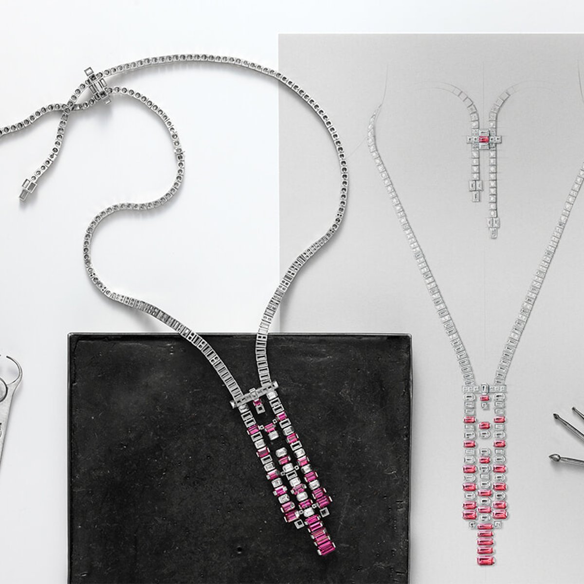 色彩やボリュームのバランスが光る。カルティエのハイジュエリー「アン エキリーブル」第3章が公開。