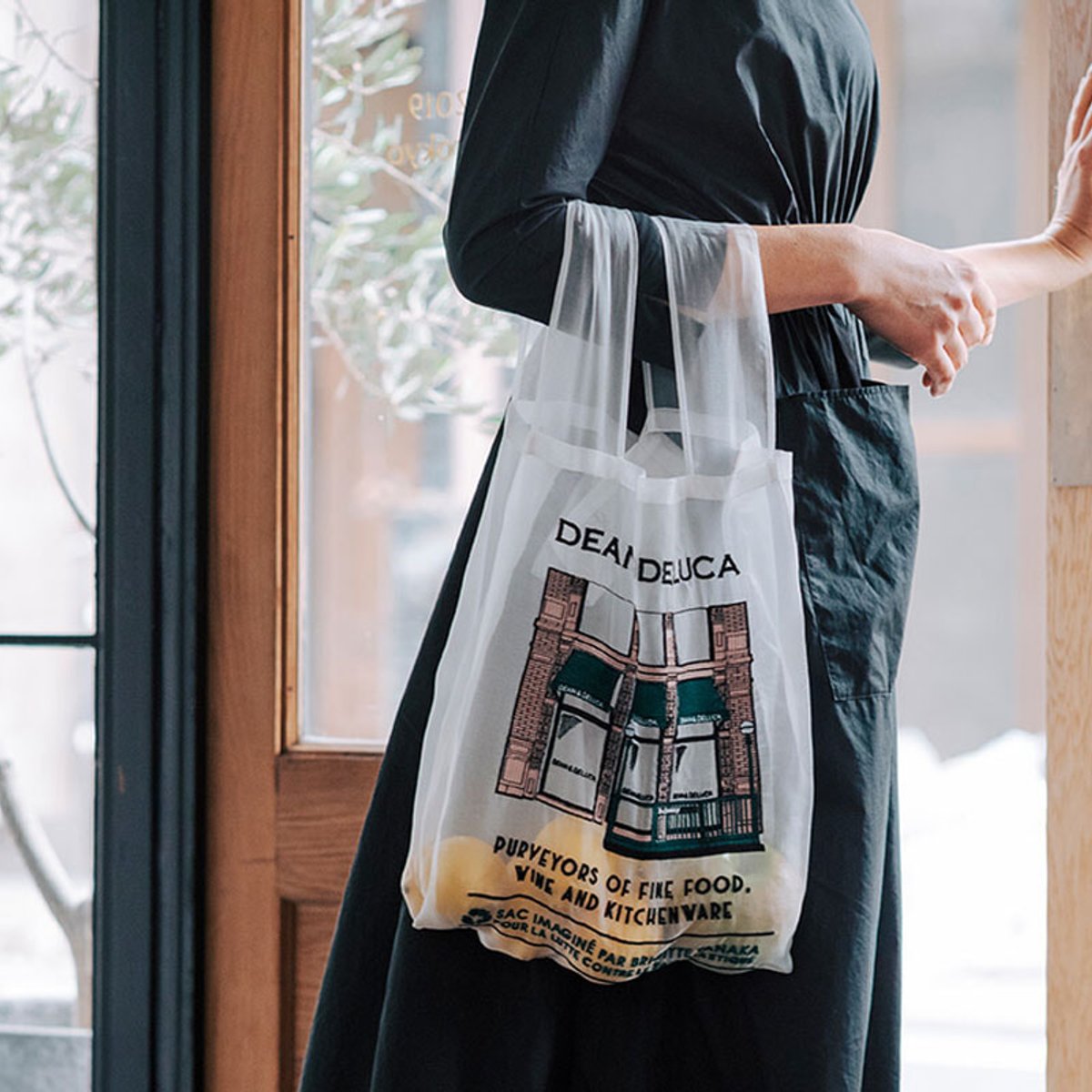 こんなエコバッグを探してた！【ディーン＆デルーカ×ブリジットタナカ】のオーガンジーバッグがオンライン限定で登場。