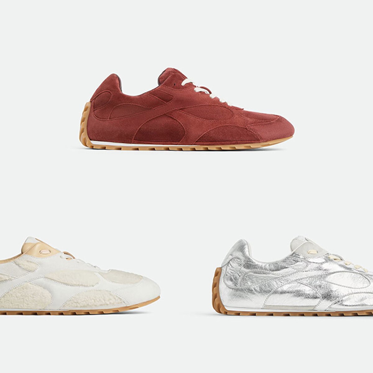 新色が仲間入り！ ボッテガ・ヴェネタのバレエスニーカーで軽やかかつスマートな足元に。