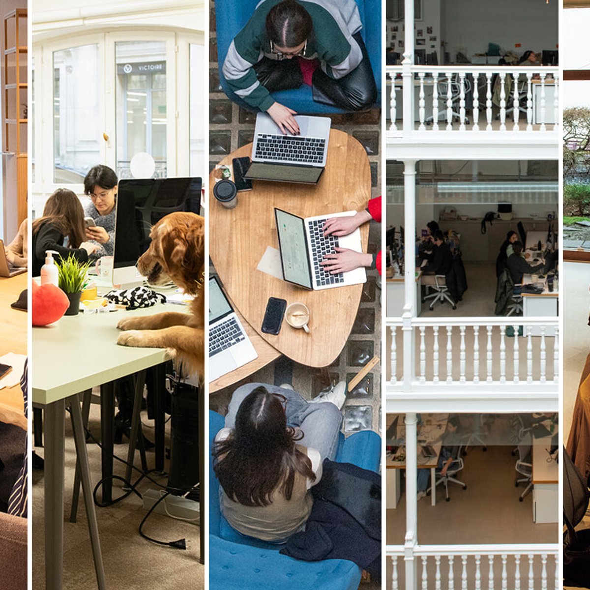 ようこそ、パリジェンヌが働くオフィスへ。