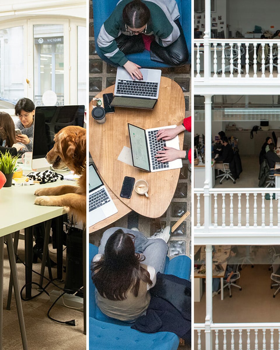 ようこそ、パリジェンヌが働くオフィスへ。