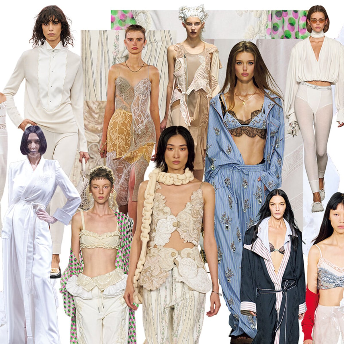 インティメイトな装いを日常で取り入れる、新しいドレスコードに注目。【2026春夏トレンドリポート vol.18】