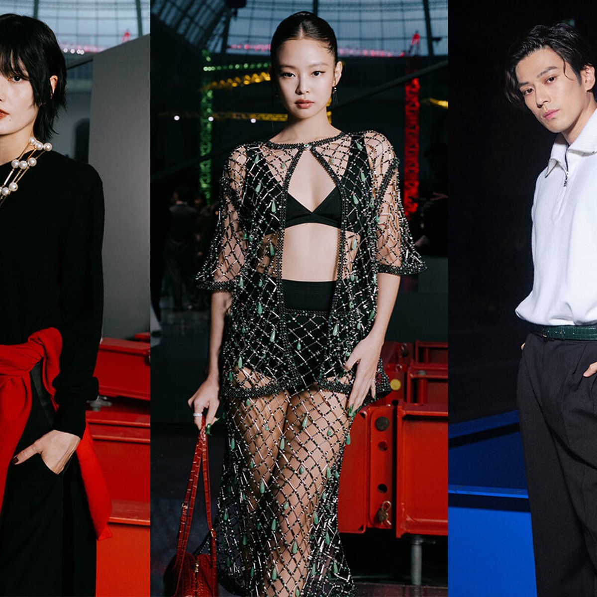 新田真剣佑、橋本愛、BLACKPINK ジェニーをスナップ！ シャネル2026-27年秋冬コレクション。
