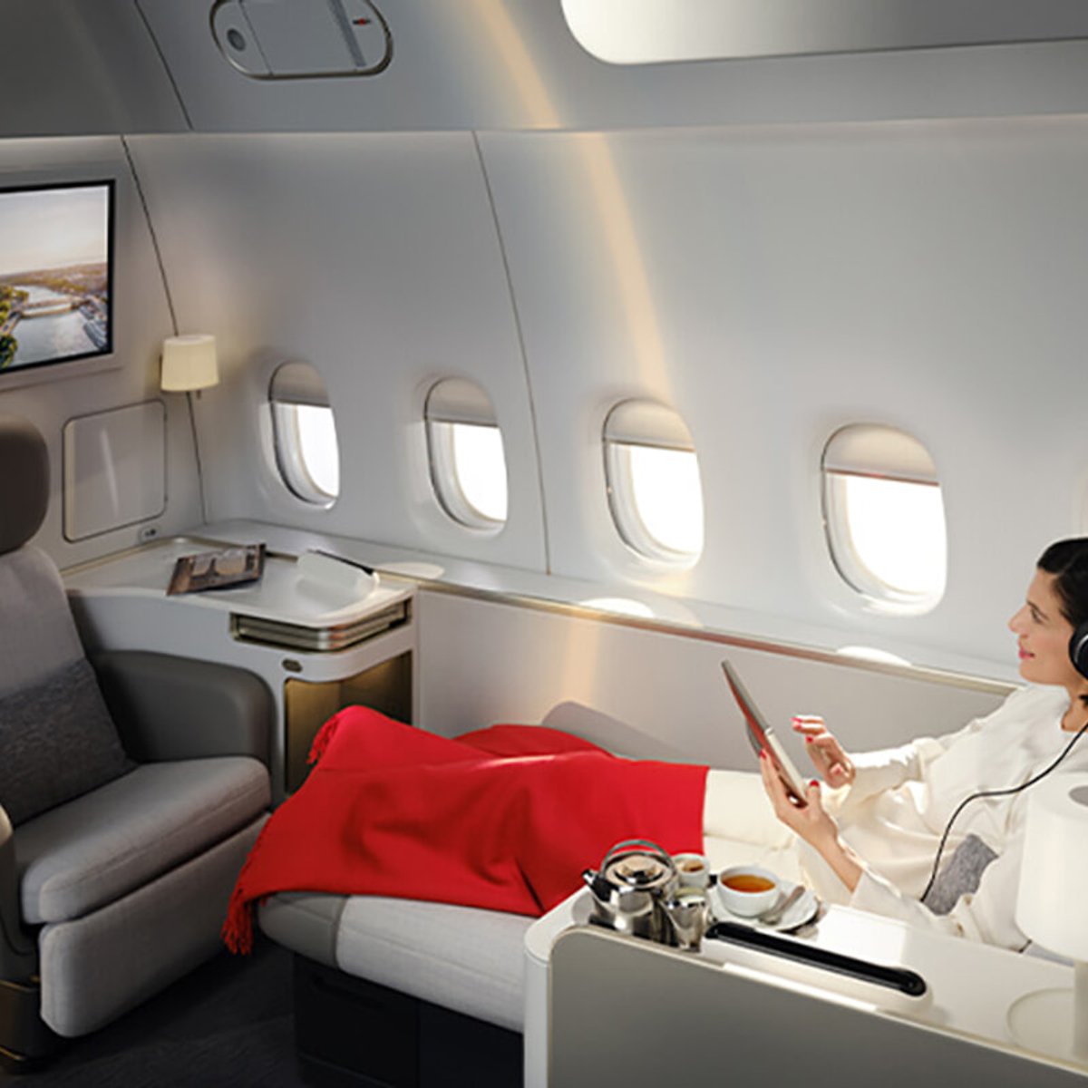 エールフランス航空のポップアップイベントで、憧れのファーストクラスを五感で体験！