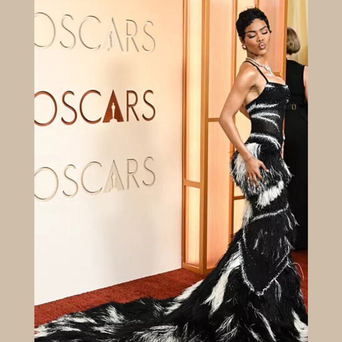 テヤナ・テイラーがボディガードに激怒？ 「彼は女性に手を出した」と叱責する動画がSNSで拡散。