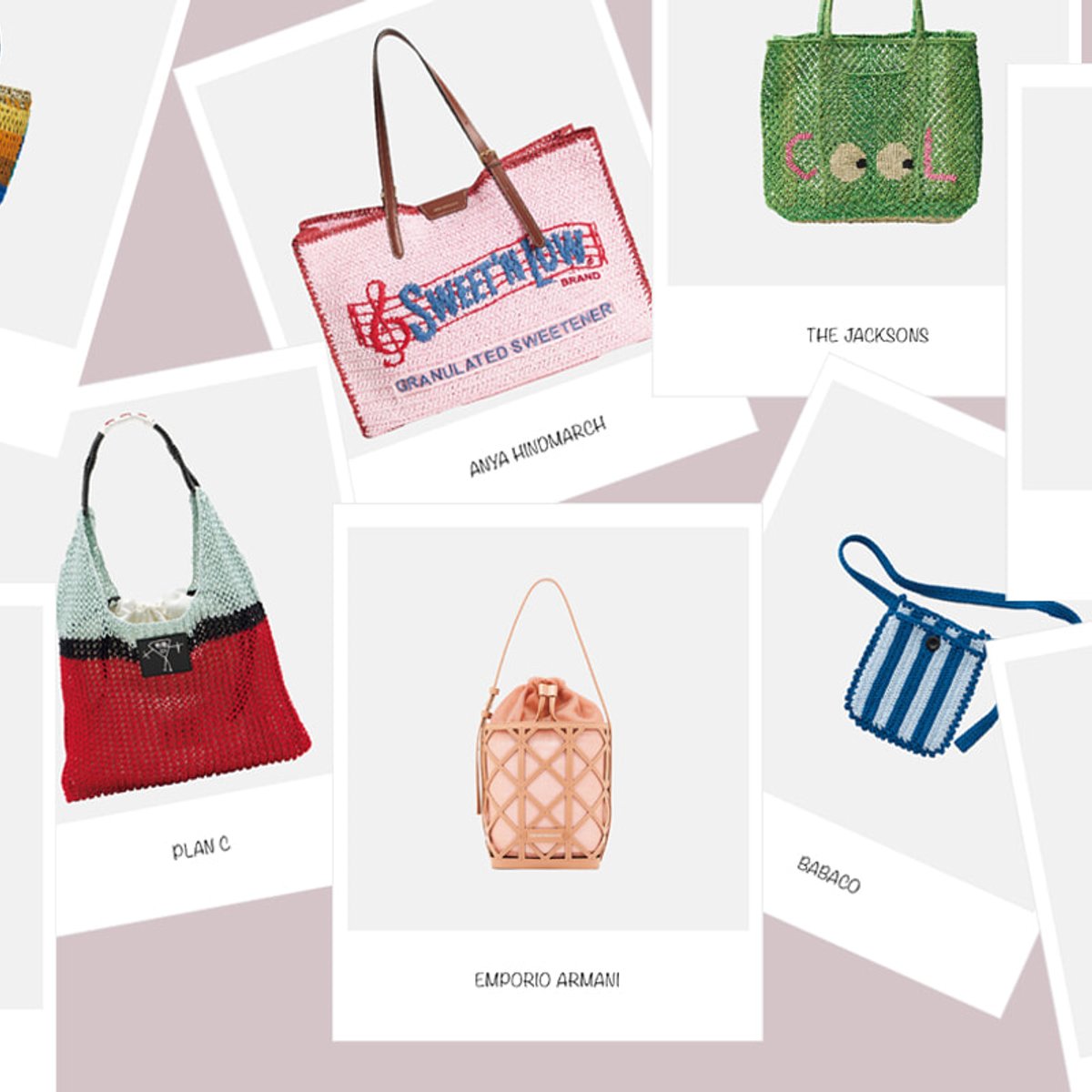 【26年春夏バッグ】この春のニット＆カゴバッグは色で楽しんで！