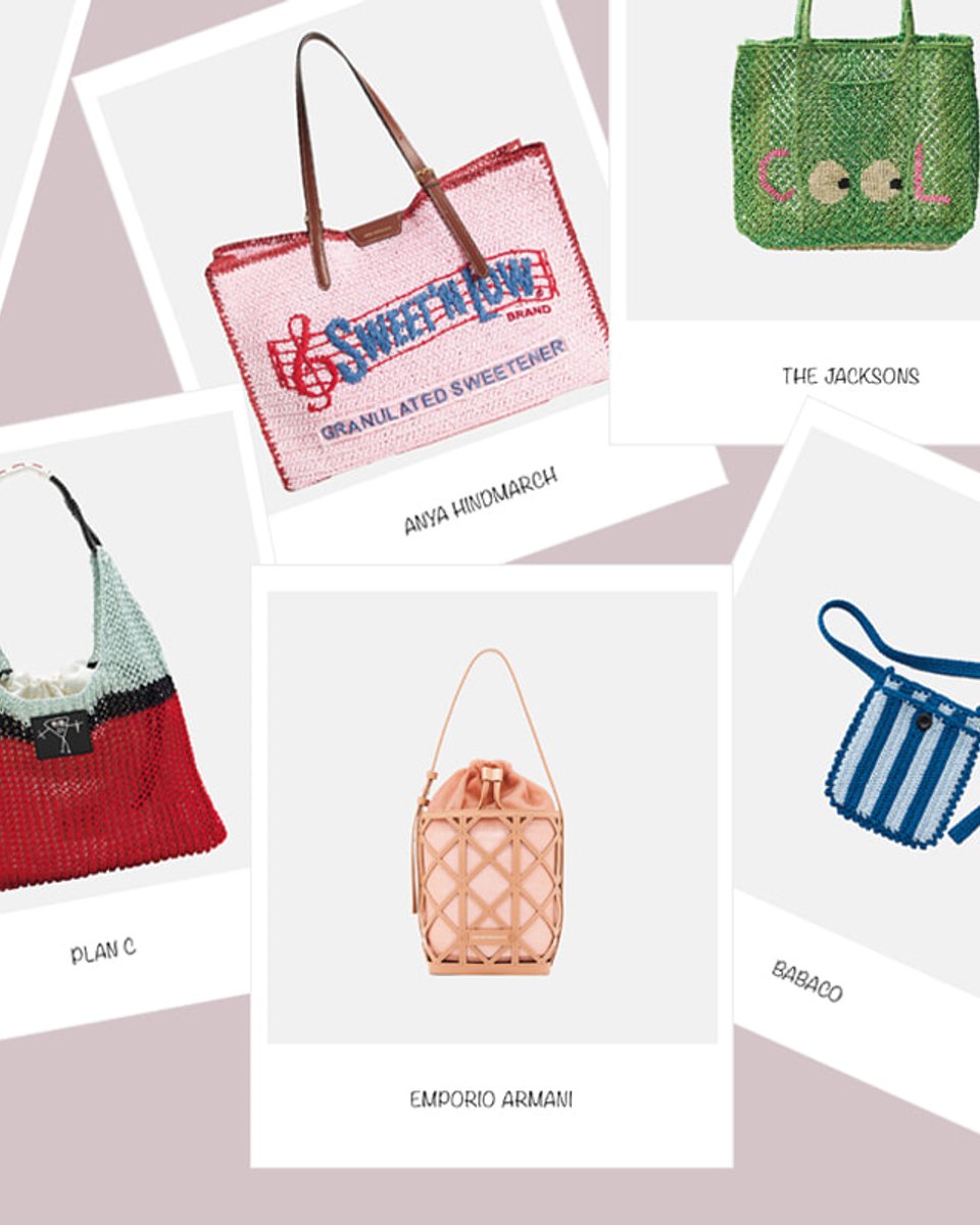 【26年春夏バッグ】この春のニット＆カゴバッグは色で楽しんで！