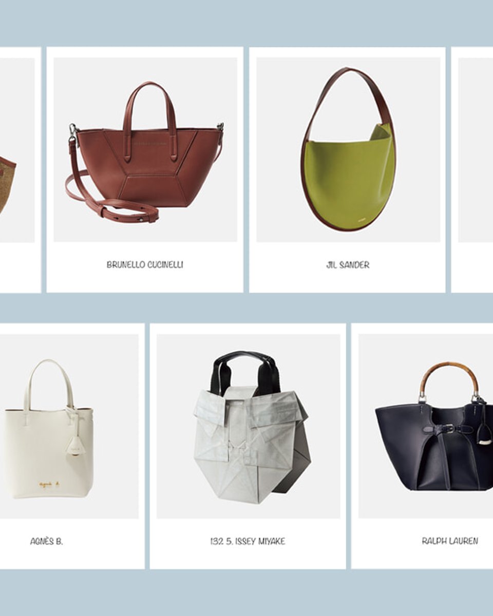 このトートバッグ、ちゃんと閉まります。【26年春夏バッグ】