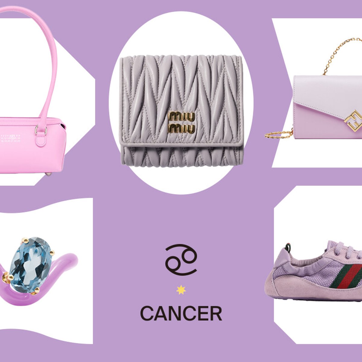 4月・新年度のかに座は、紫色が運気を左右する鍵に。【12星座別ラッキーアイテム占い】