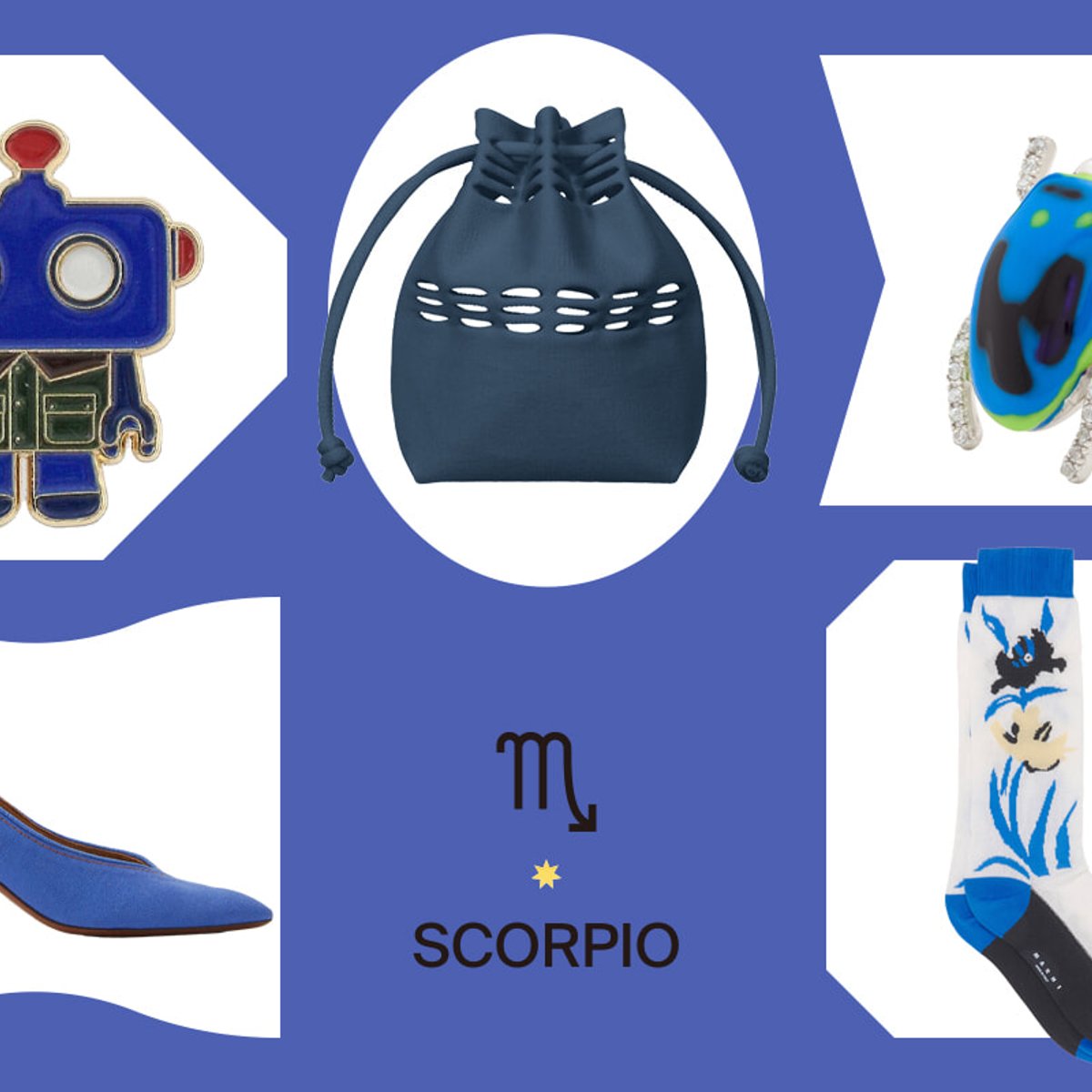 4月のさそり座は、ロイヤルブルーが心に静けさをもたらす。【12星座別ラッキーアイテム占い】