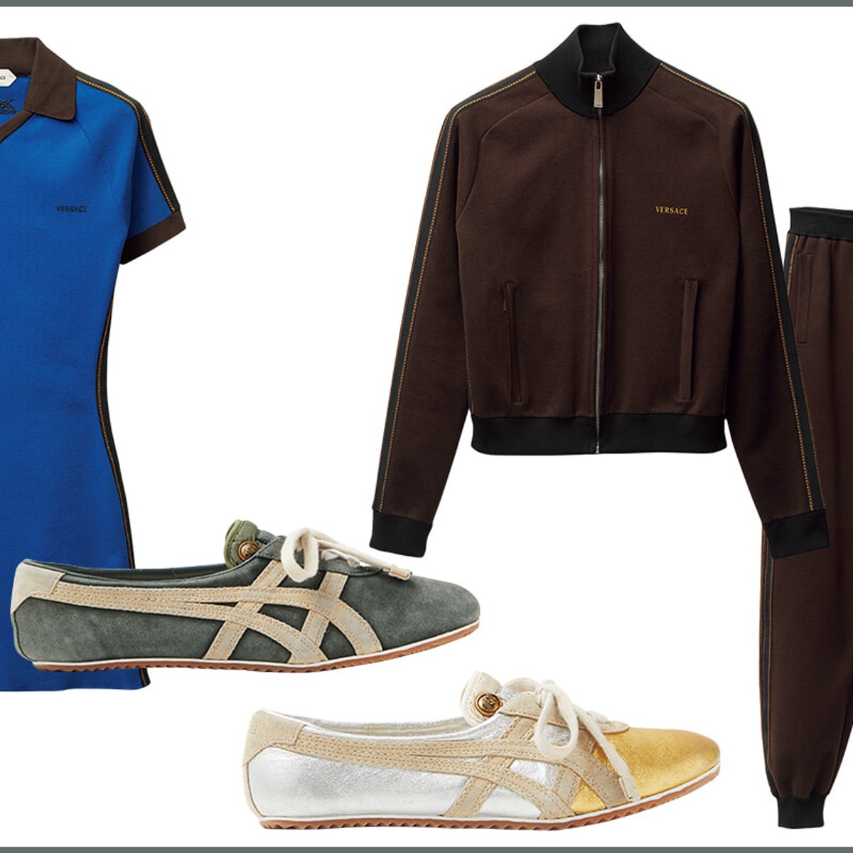 完売前にチェック！【オニツカタイガー×ヴェルサーチェ】のコラボアイテムが見逃せない。