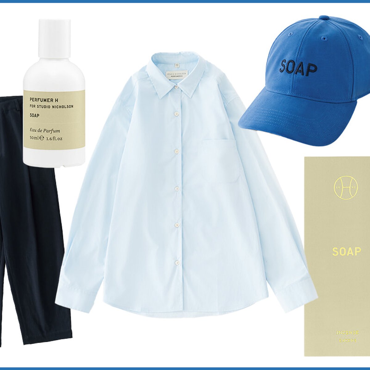 【スタジオ ニコルソン×パフューマー・エイチ】二人の友情から生まれた「ソープ」コレクションが登場。