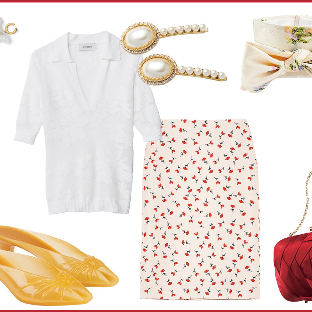 大人の春の装いに。今季取り入れたいロマンティックアイテム7選。