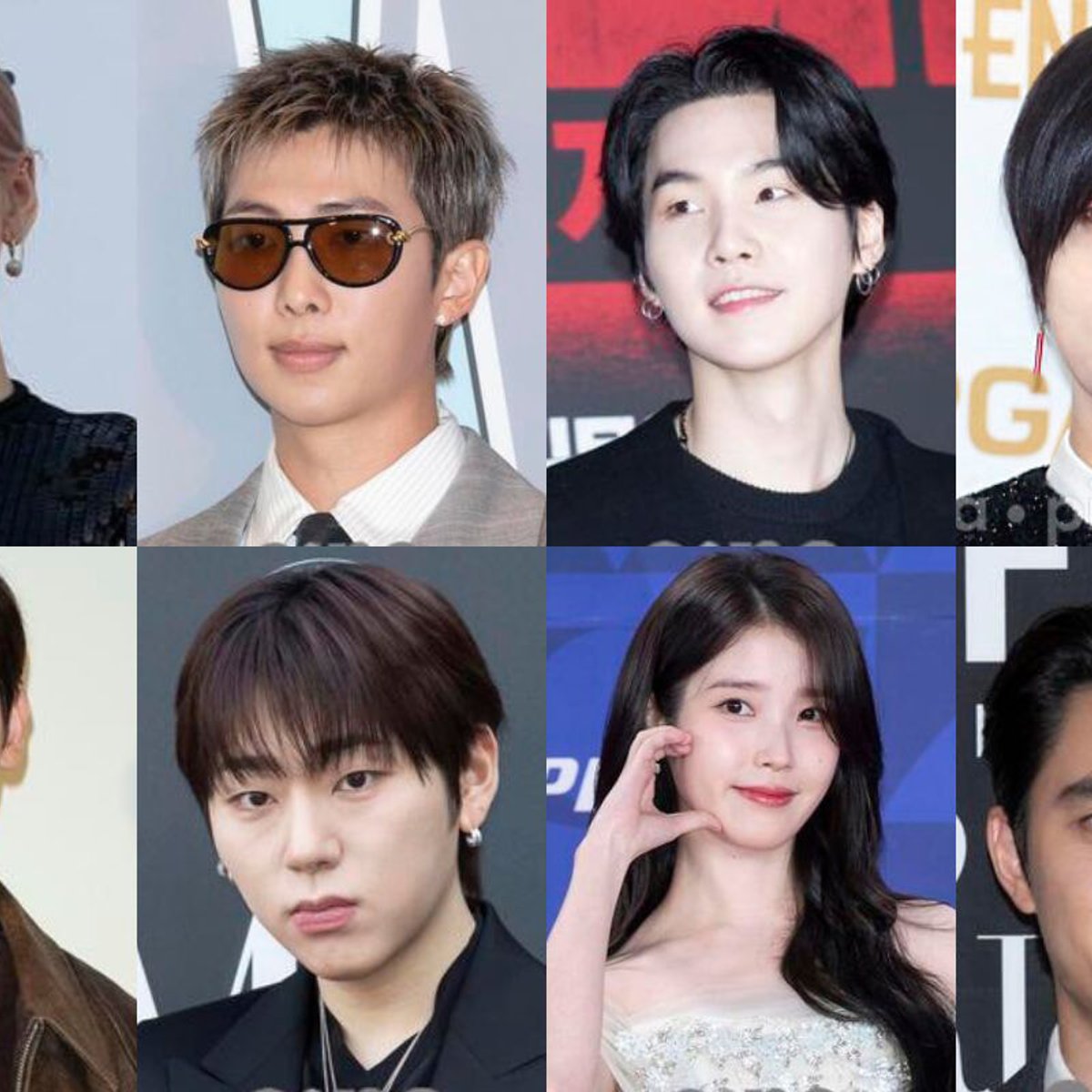 BTSのRMやSUGAから、IUにZICOまで。グループの枠を超えた私的な関係。