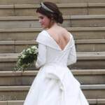 結婚式でのユージェニー王女
