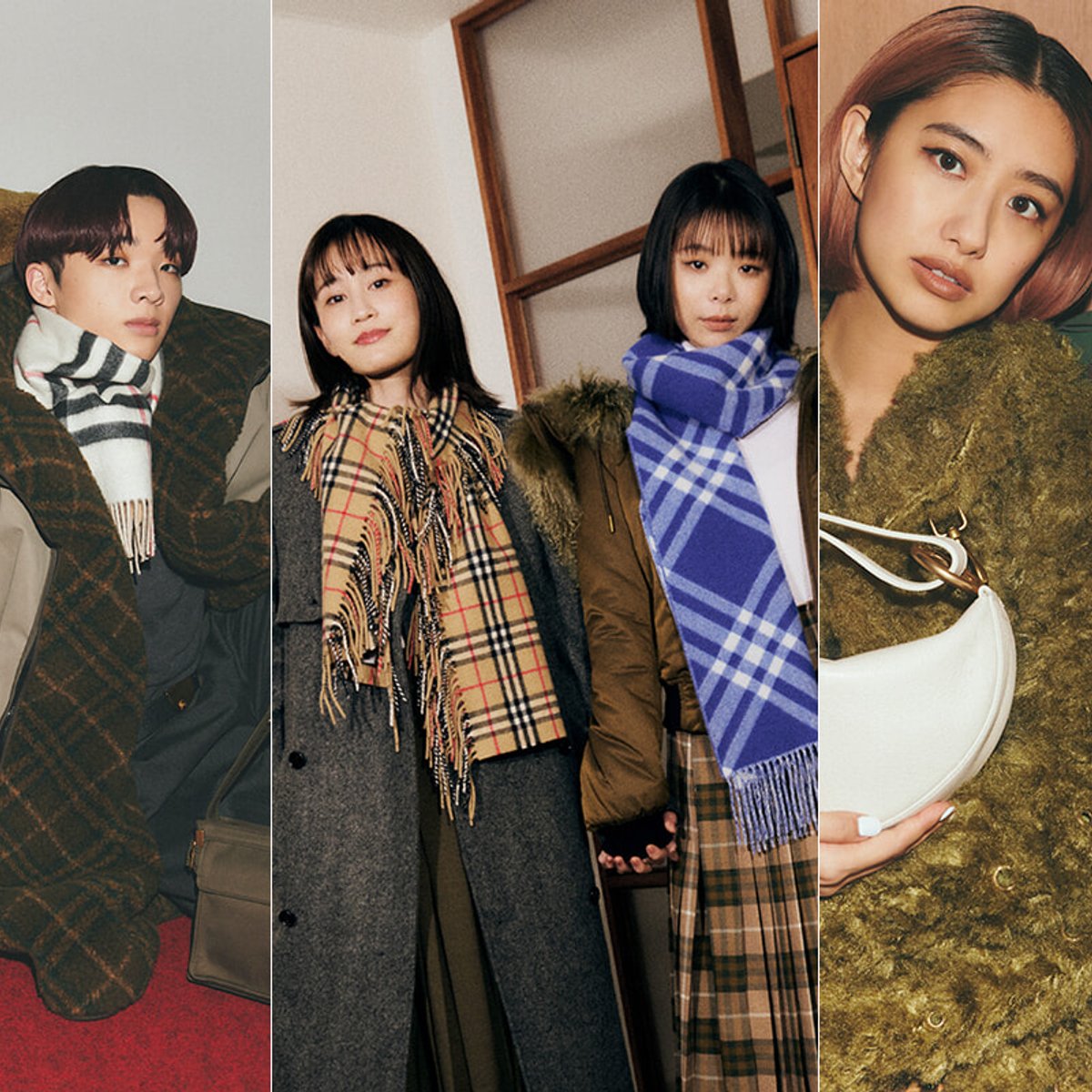 前田敦子と趣里、BE:FIRST、中田クルミとみのり、バーバリーのギフトを大切な人へ。