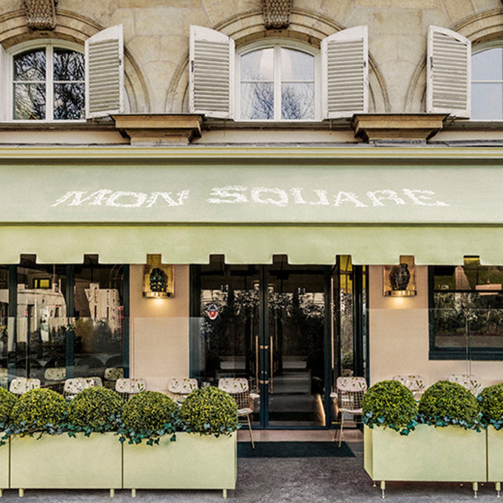 ちょっとブルジョワ風、可愛くおいしいパリ7区のモン・スクアール。