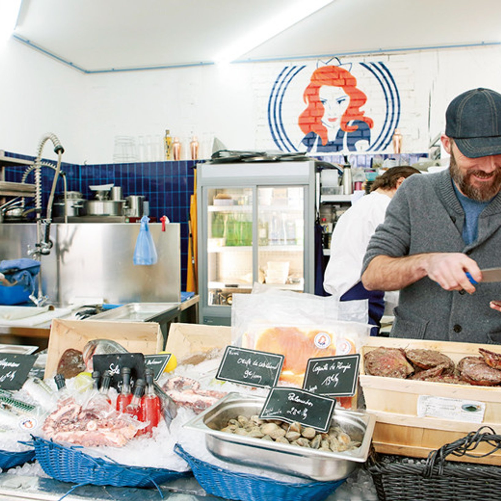 漁港から直送された魚介を、いちばんおいしい調理法で。