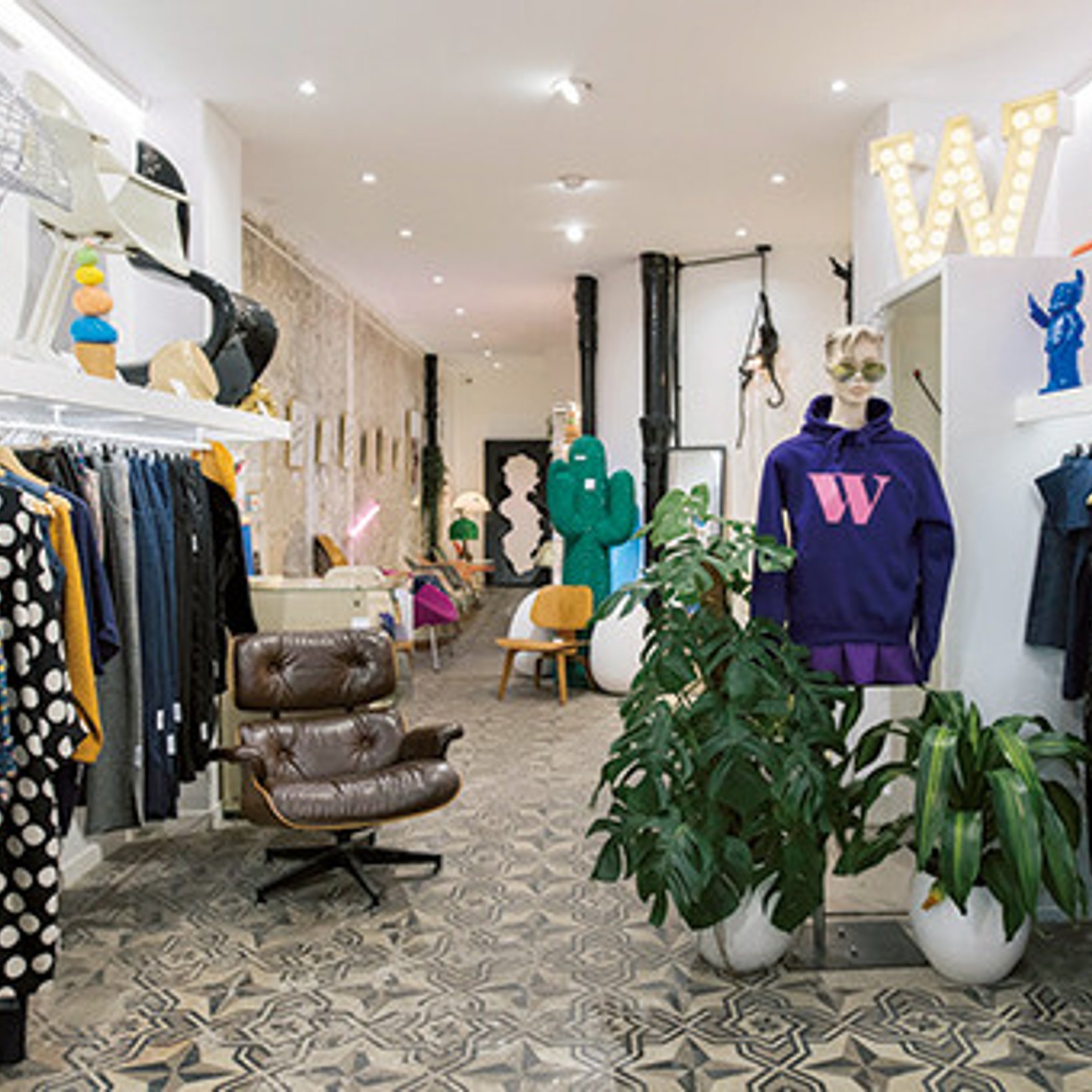 パリ・モンマルトルの、ロック＆モダンな新感覚ストア。