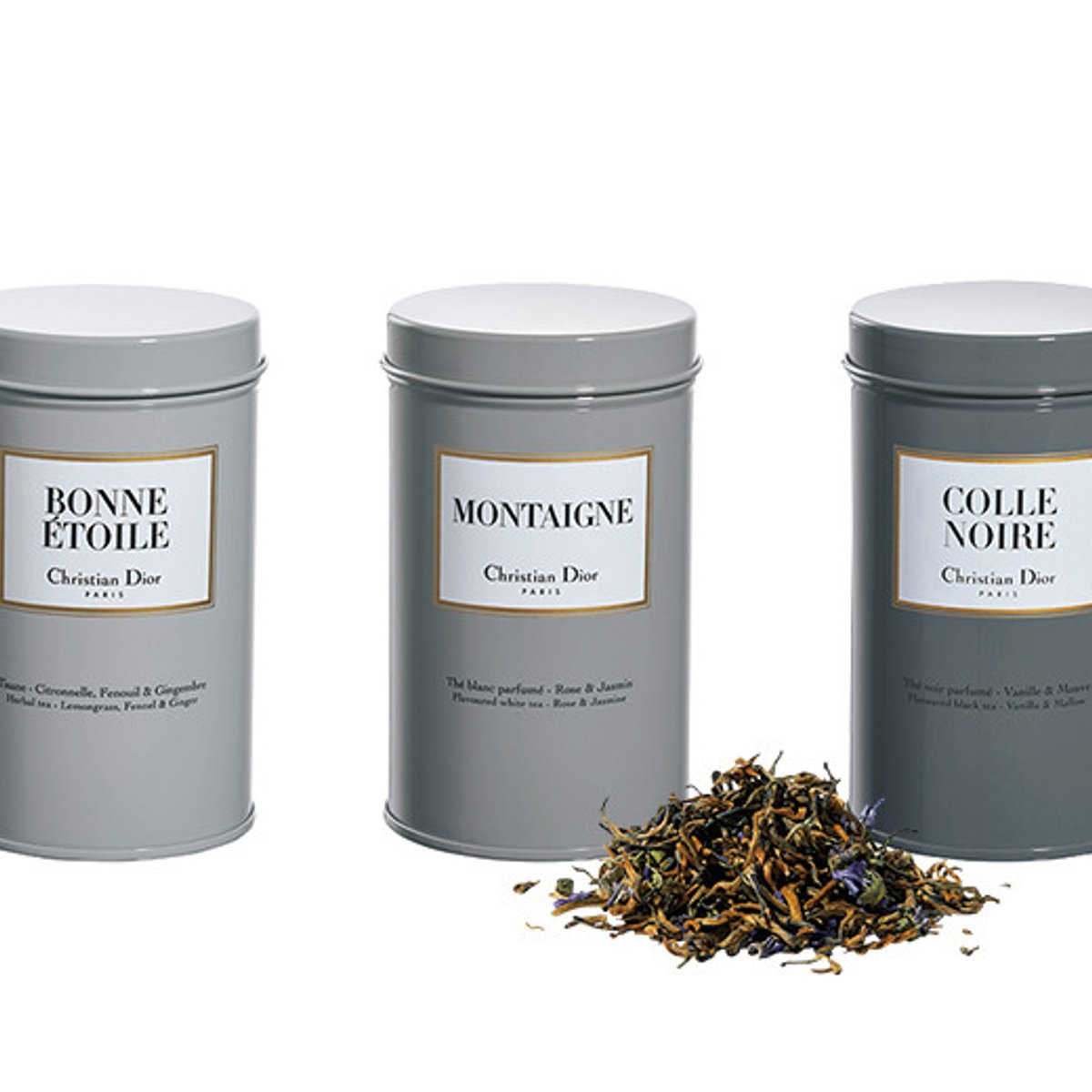 Dior ディオール　ハーブティー　新品 Bonne Étoile Herbal Tea Canister Lemongrass, Fennel and Ginger