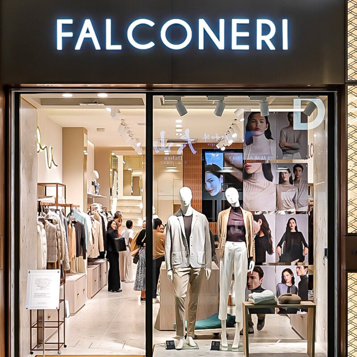イタリア発カシミアブランド、ファルコネーリの旗艦店が大阪・心斎橋にオープン。