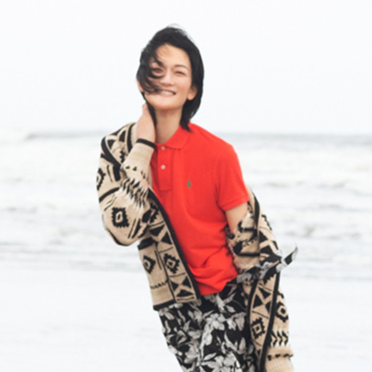 ラルフ ローレンと冨永愛 アース ポロで継ぐ、美しい未来。