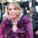 フィリピーヌ・ルロワ＝ボリュー、カンヌ国際映画祭のレッドカーペットにて。