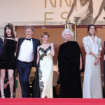 カンヌ国際映画祭で、映画『La Vie d’une femme』チームが勢揃い
