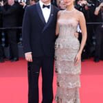 カンヌ国際映画祭のシャルル・ルクレールとアレクサンドラ・ルクレール