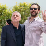第79回カンヌ国際映画祭での、ピエール・サルヴァドーリ監督とピオ・マルマイ