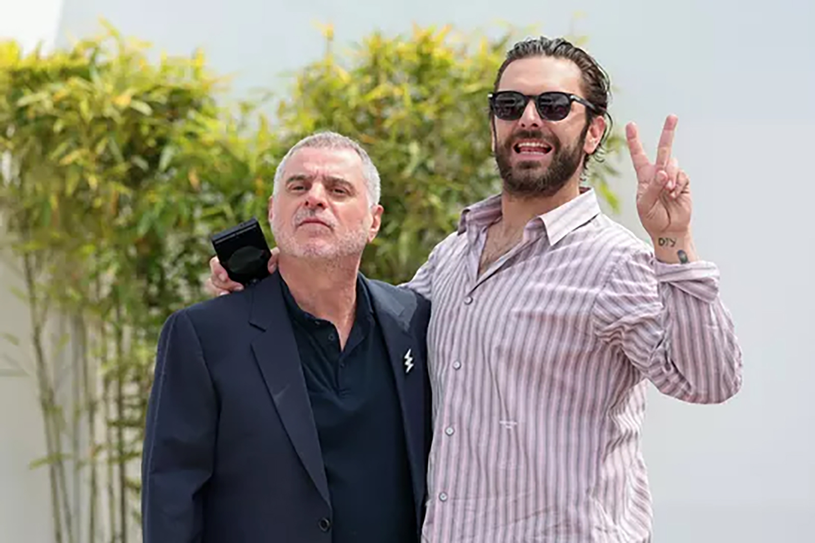 第79回カンヌ国際映画祭での、ピエール・サルヴァドーリ監督とピオ・マルマイ