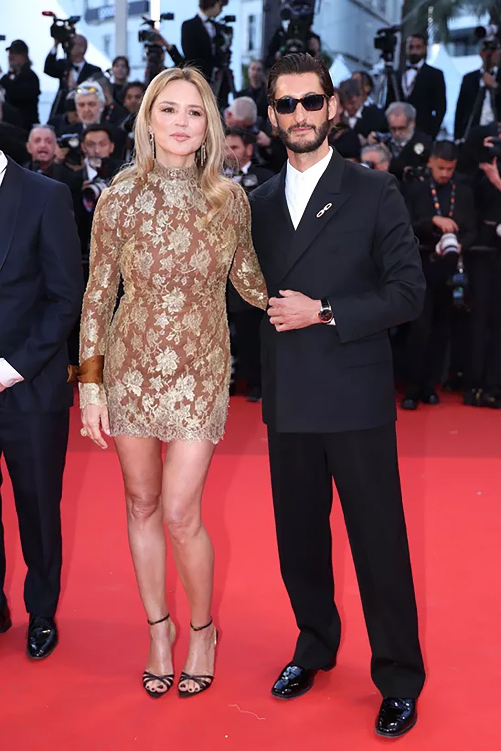 カンヌ国際映画祭での、ヴィルジニー・エフィラ＆ピエール・ニネ