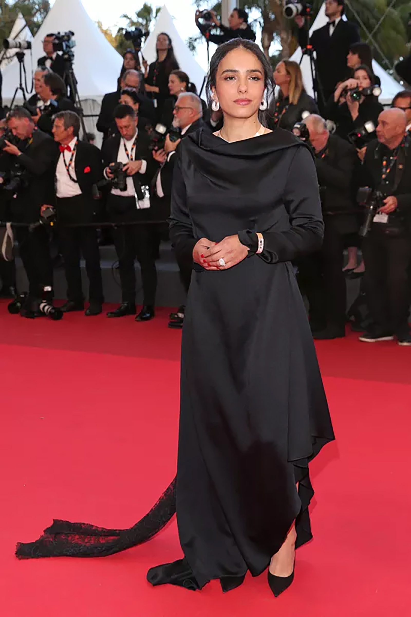 カンヌ国際映画祭での、アフシア・エルジ