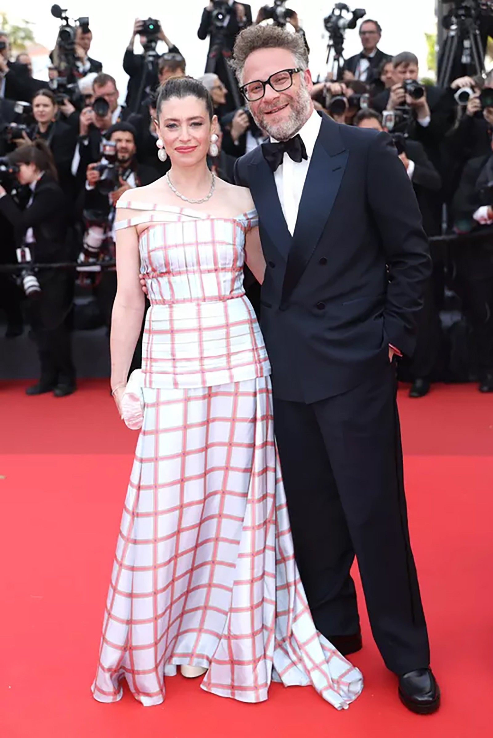 カンヌ国際映画祭での、セス・ローゲン＆ローレン・ミラー・ローゲン