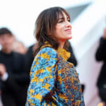 カンヌ国際映画祭での、シャルロット・ゲンズブール