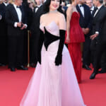 カンヌ国際映画祭での、ディタ・フォン・ティース