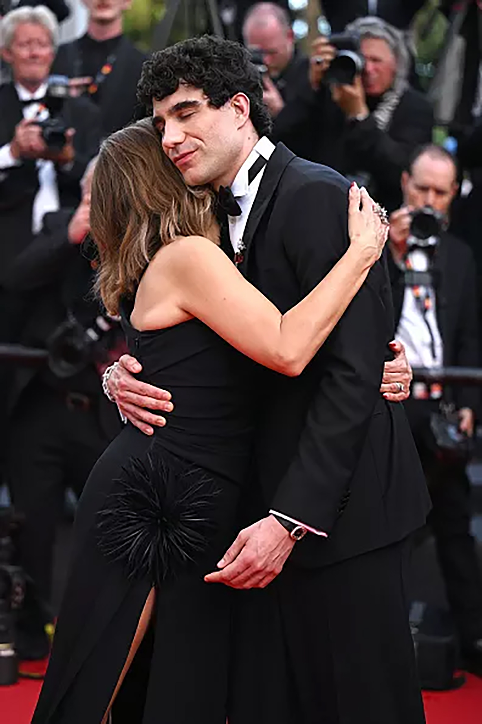 カンヌ国際映画祭での、ペネロペ・クルスとハビエル・カルボ