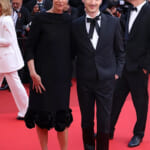 カンヌ国際映画祭での、アンナ・ムグラリスとトマ・ジョリー