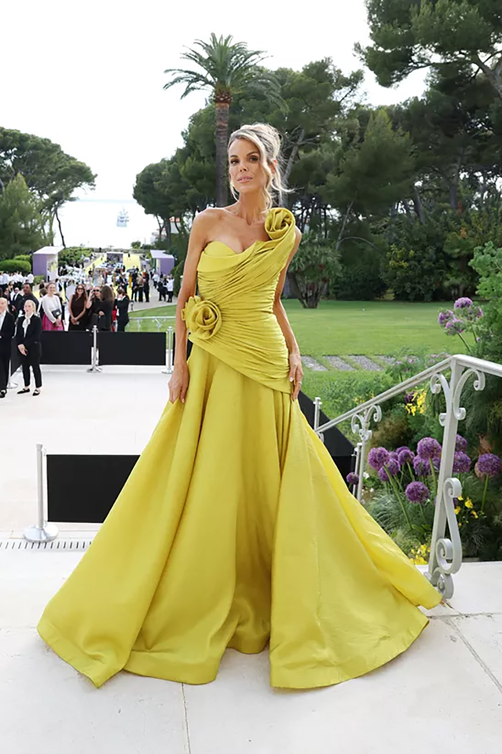 amfARガラに登場した、ロザリンド・リプセット