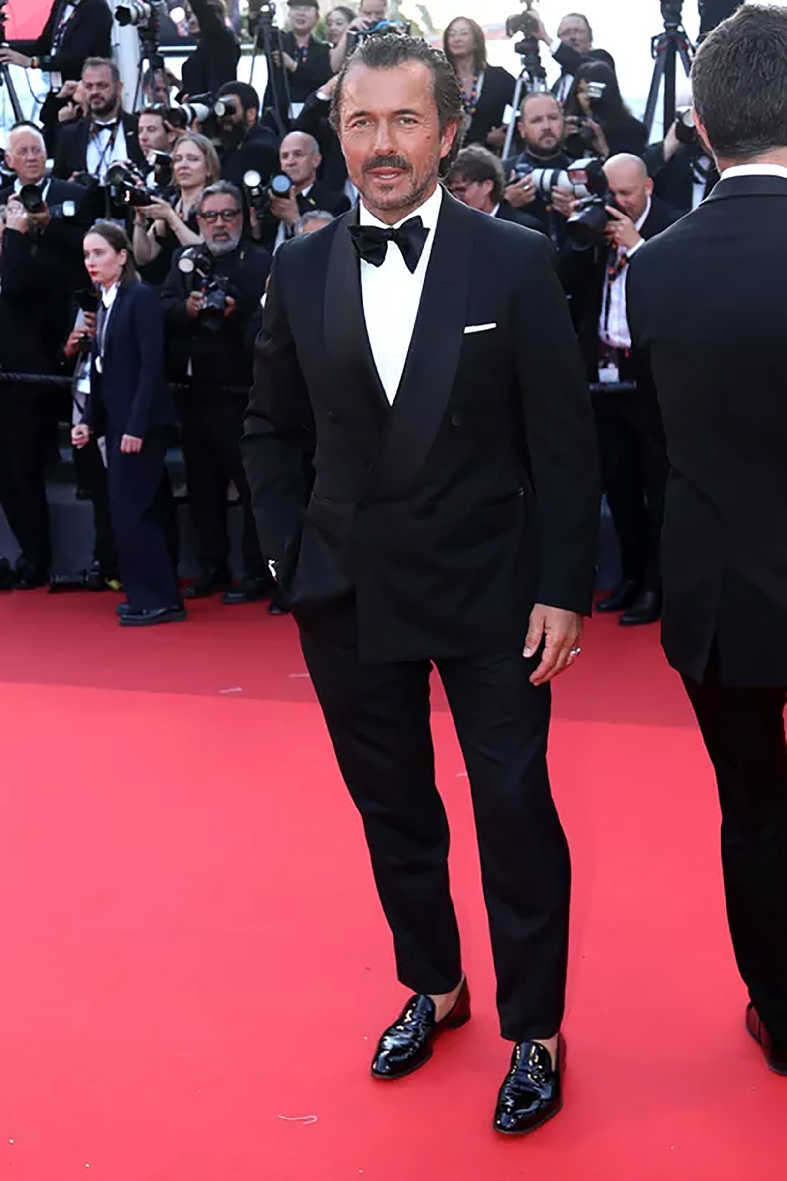 カンヌ国際映画祭での、ウィリアム・アバディー