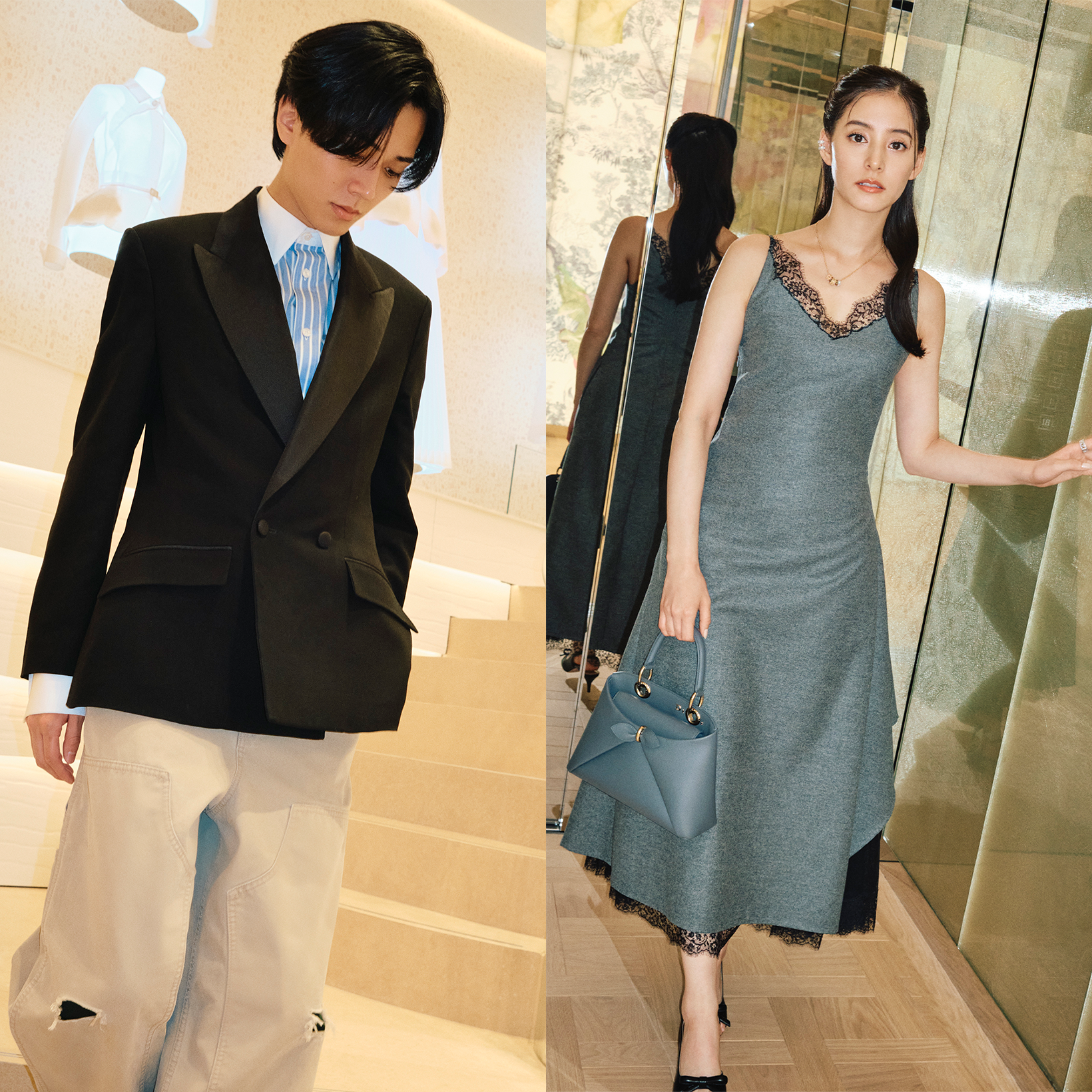 【永瀬廉、新木優子、横浜流星ら】「ハウス オブ ディオール」のオープンを祝福！ 来場スナップをお届け。